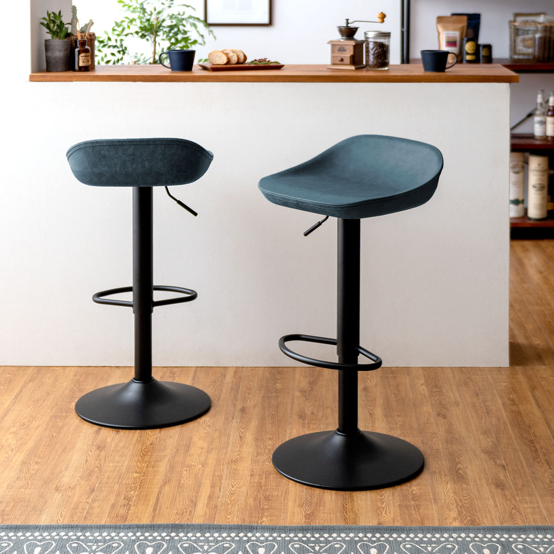 【Future】バーテーブル 、チェア 3点セット昇降式 食卓用 カフェ風
