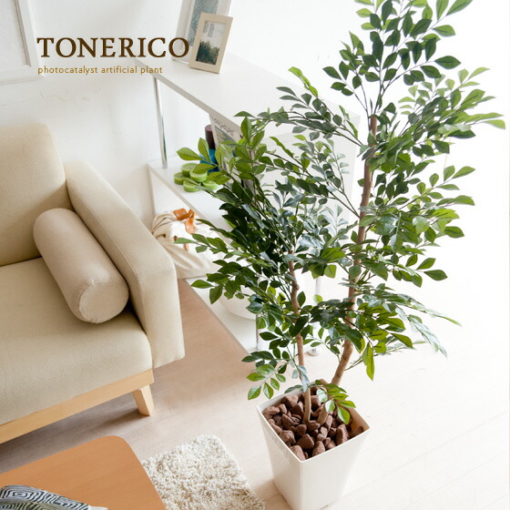 光触媒人工観葉植物トネリコ120cm | エアリゾーム【公式】 家具 ...