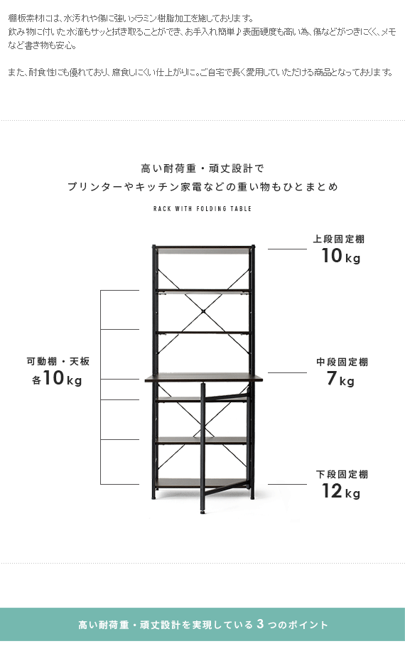 バタフライ式テーブルラック TABLES(タブレス)｜北欧インテリア・家具の通販エア・リゾーム