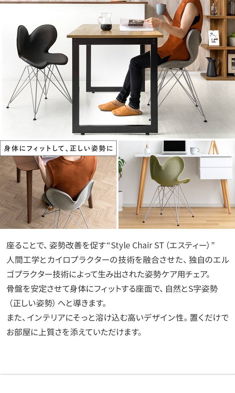 Style Chair ST(エスティー) | エアリゾーム【公式】 家具・インテリア通販